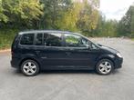 Vw touran 19tdi 105pk 6vit 5plas mod 2009 united ctok, Auto's, Voorwielaandrijving, Zwart, 4 cilinders, Te koop