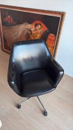 ROLBAAR ZETELTJE, Huis en Inrichting, Bureaustoelen, Ophalen, Gebruikt, Zwart, Bureaustoel
