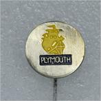 SP0881 Speldje Plymouth, Collections, Broches, Pins & Badges, Utilisé, Enlèvement ou Envoi