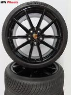 Porsche 21 inch Origineel velgen 911 992 met winterbanden, Auto-onderdelen, Banden en Velgen, Banden en Velgen, Personenwagen