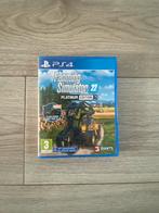 Farming simulator 22 platinum edition PS4, Games en Spelcomputers, Online, 1 speler, Ophalen of Verzenden, Zo goed als nieuw
