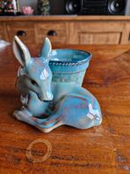 Kleine vintage bloempot met Bambi porselein, Antiek en Kunst, Ophalen of Verzenden