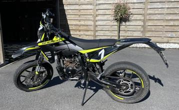 SHERCO 50 SM Silver R, Fietsen en Brommers, 6 versnellingen, Gebruikt, 50 cc, Ophalen