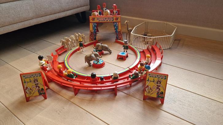 playmobil circus rood 3553, Kinderen en Baby's, Speelgoed | Playmobil, Gebruikt, Complete set, Ophalen of Verzenden