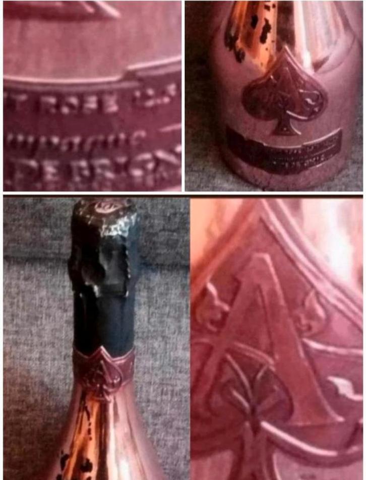 Ma 🥂 🍾 ARMAND de BRIGNAC 🇲🇫 Rosé 🟣 Ace of Spades, Verzamelen, Wijnen, Zo goed als nieuw, Champagne, Frankrijk, Vol, Ophalen