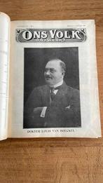 Volledige jaargang ‘Ons volk ontwaakt 1929’, Gelezen, Krant, Ophalen of Verzenden