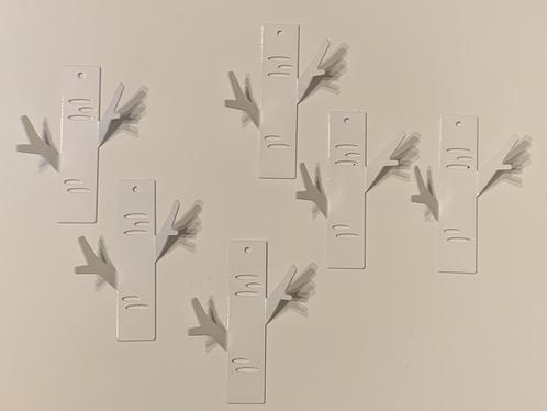 design metalen kapstokje boom, Huis en Inrichting, Woonaccessoires | Kapstokken, Zo goed als nieuw, Wandhaken, Metaal, Ophalen of Verzenden