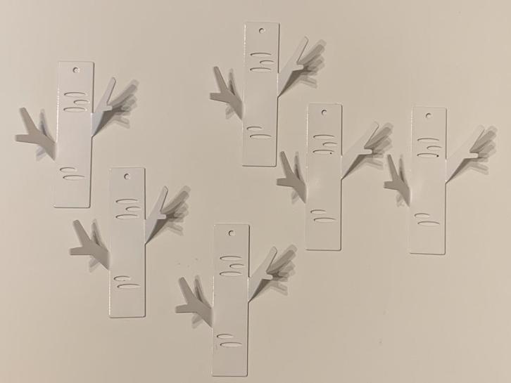 design metalen kapstokje boom, Huis en Inrichting, Woonaccessoires | Kapstokken, Zo goed als nieuw, Wandhaken, Metaal, Ophalen of Verzenden
