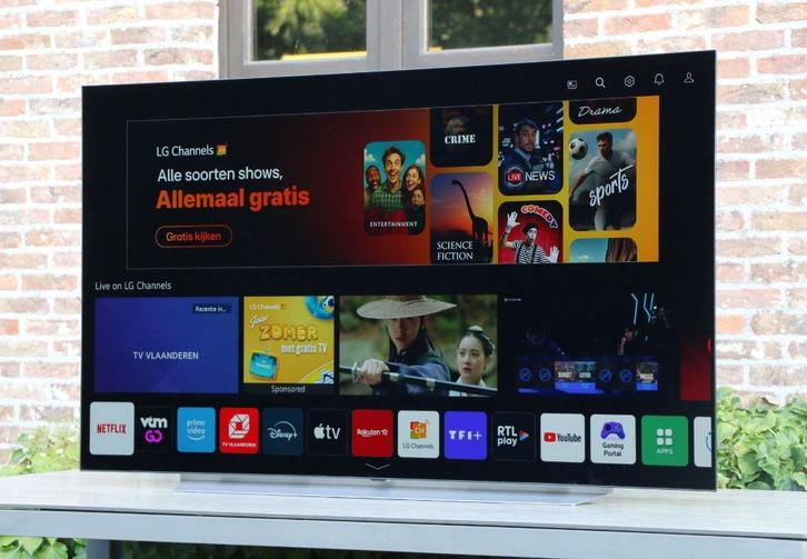 LG 65" OLED Smart TV (120Hz) 4K, Audio, Tv en Foto, Televisies, Zo goed als nieuw, OLED, 4k (UHD), LG, Smart TV, Ophalen