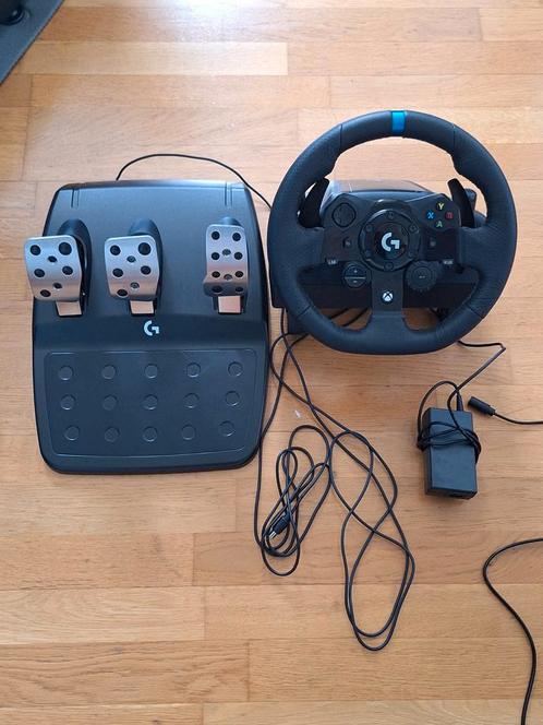 LogiTech G923  Trueforce rijstuur en pedalen, Consoles de jeu & Jeux vidéo, Jeux | Xbox Original, Comme neuf, Course et Pilotage