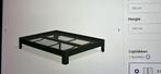 Bed auping zwart, Huis en Inrichting, Slaapkamer | Bedden, Ophalen, Zwart, Tweepersoons, Auping auronde