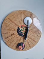 Pizzaplank en pizzasnijder-nieuw, Ophalen of Verzenden, Nieuw