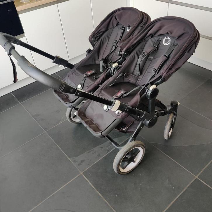 Bugaboo Donkey dubbel kinderwagen met accessoires, Kinderen en Baby's, Kinderwagens en Combinaties, Gebruikt, Kinderwagen, Bugaboo