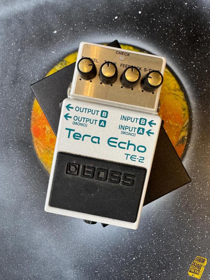 Boss TE-2 Tera Echo, Muziek en Instrumenten, Effecten, Gebruikt, Delay of Echo, Ophalen of Verzenden