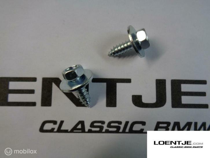 Plaatwerkschroef, carrosseriebout voorscherm BMW E30, Auto-onderdelen, Carrosserie, BMW, Gebruikt, Ophalen of Verzenden