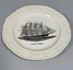Antiek Wandbord bord schoener Martha E. Wallace schip boot, Antiek en Kunst, Ophalen of Verzenden
