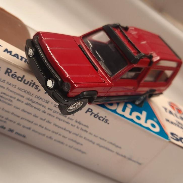 SOLIDO FRANCE nr.1062: SIMCA TALBOT MATRA RANCHO*MIB*VINTAGE, Hobby en Vrije tijd, Modelauto's | 1:43, Nieuw, Auto, Solido, Ophalen