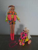 Vintage Sindy en cycling Sam, Gebruikt, Ophalen of Verzenden