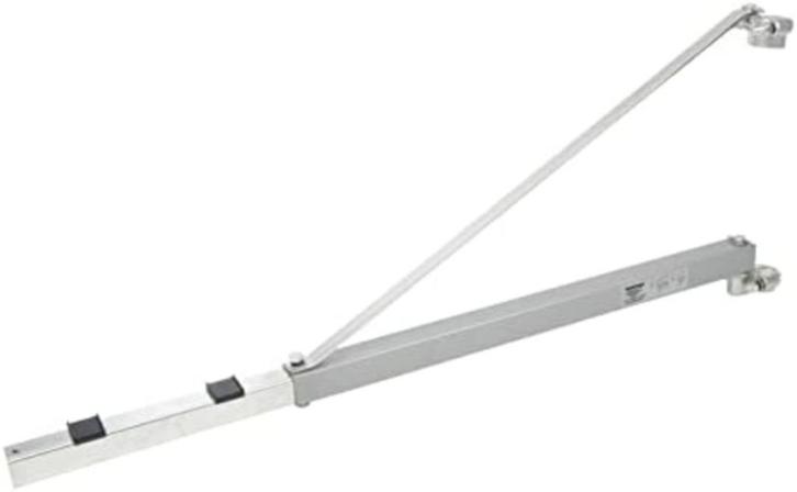 Deux bras de support et palan à chaîne 1T, Bricolage & Construction, Treuils et Palans, Comme neuf, Manuelle, Enlèvement