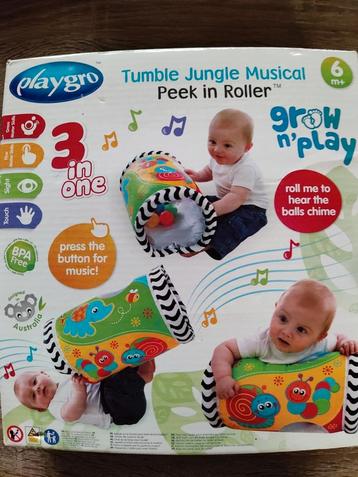 Playgro Tumble jungle - kruiprol met muziek  beschikbaar voor biedingen