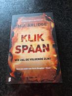 M.J. ARLIDGE : "KLIKSPAAN", Ophalen of Verzenden, Zo goed als nieuw, M.J. Arlidge