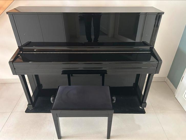 Piano comme neuf, Muziek en Instrumenten, Piano's, Zo goed als nieuw, Piano, Zwart, Hoogglans, Ophalen