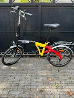 Plooifiets belgische driekleur, Vélos & Vélomoteurs, Vélos | Vélos pliables, Comme neuf, Autres marques, Enlèvement, Totalement pliable