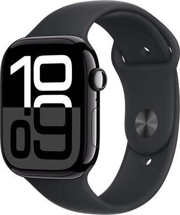 Apple Watch Series 10 46 mm, Handtassen en Accessoires, Smartwatches, Ophalen, Zwart, Apple Watch, IOS