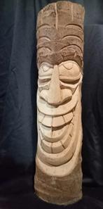 Tiki 1 m en bois de cocotier, Antiquités & Art, Art | Sculptures & Bois, Enlèvement ou Envoi