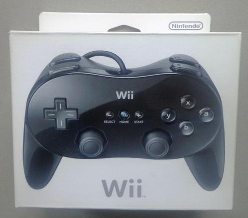 Nintendo Wii Classic Pro Controller in doos, Games en Spelcomputers, Games | Nintendo Wii, Zo goed als nieuw, Ophalen of Verzenden