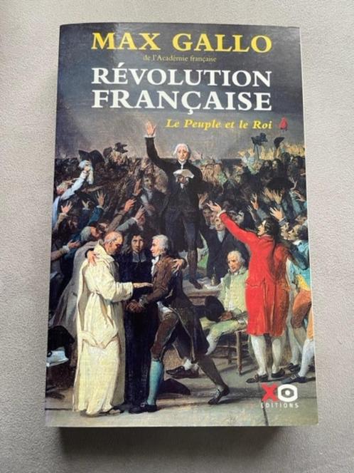 Max Gallo Révolution française Tome 1 et 2 + Les 100 visages, Livres, Histoire mondiale, Comme neuf, Europe, 17e et 18e siècles