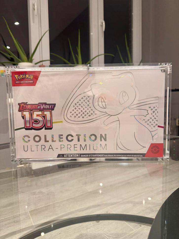 Magnetische hoes van acryl voor UPC MEW 151 Pokémon, Hobby en Vrije tijd, Verzamelkaartspellen | Pokémon, Nieuw, Ophalen of Verzenden