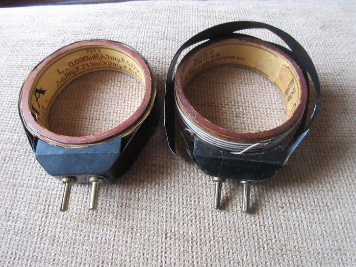 Lot de 2 bobines tsf  Gamma N00 & N01 pour tsf 1920, Antiquités & Art, Antiquités | TV & Hi-Fi, Enlèvement ou Envoi