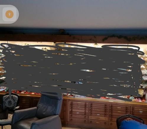 Vitrine de pierres en chêne clair avec tiroirs, Huis en Inrichting, Stoffering | Behang