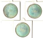 Set de 3 pièces de monnaie / Belgique / 1991 Q.P (PROOF), Timbres & Monnaies, Monnaies | Belgique, Monnaie en vrac, Argent, Argent
