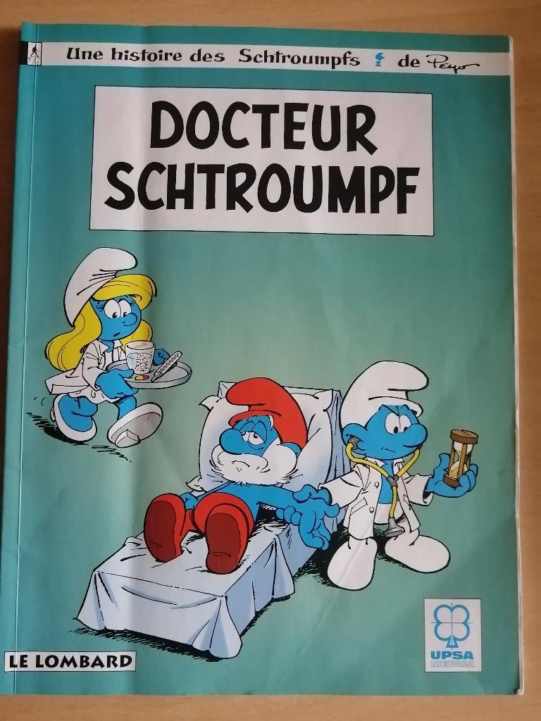 BD Les schtroumpfs 18 Docteur Schtroumpf de Culliford/Maury, Enlèvement ou Envoi