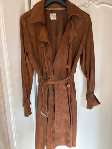 PAUW Amsterdam suède trenchcoat (maat 3) beschikbaar voor biedingen