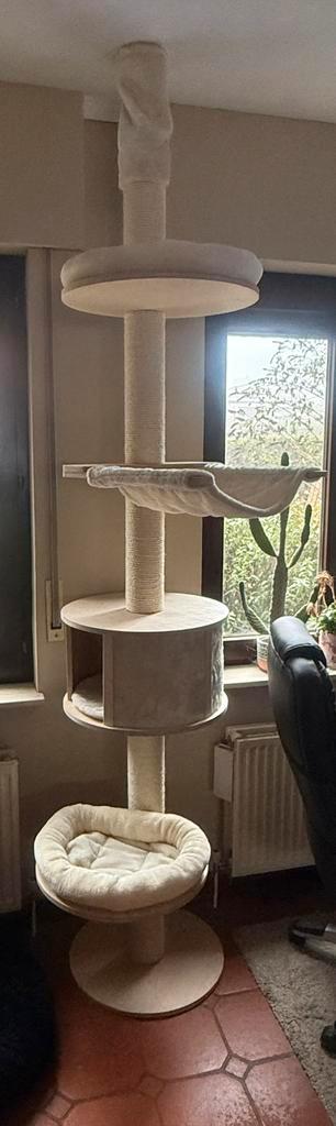 Naturel Aanpasbare krabpaal, Animaux & Accessoires, Meubles griffoirs pour chats, Neuf, Griffoir, Enlèvement