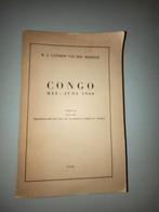 boek: Congo mei-juni 1960, Antiek en Kunst, Ophalen of Verzenden