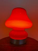 Vintage “Mushroom” lamp, Glas, Ophalen of Verzenden, Zo goed als nieuw