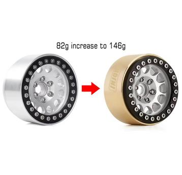 4 messing interne beadlock ringen voor 1.9 velgen crawler beschikbaar voor biedingen