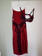 ensemble 2 pièces lingerie rouge/noir, Vêtements | Femmes, Sous-vêtements & Lingerie, Ensemble, Enlèvement, Rouge