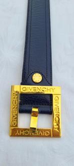 GIVENCHY vintage blauwe leren riem, Kleding | Dames, Riemen en Ceinturen, Ophalen, Overige kleuren, 3 tot 5 cm, Minder dan 80 cm