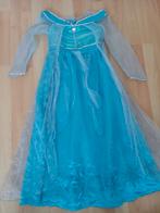 Prinsessenjurk kleed DISNEYLAND Frozen Elsa maat 140, Ophalen of Verzenden, Zo goed als nieuw