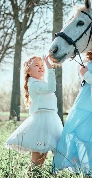 Communie kleedje maat 128 merk Gymp, Kinderen en Baby's, Kinderkleding | Maat 128, Gebruikt, Ophalen