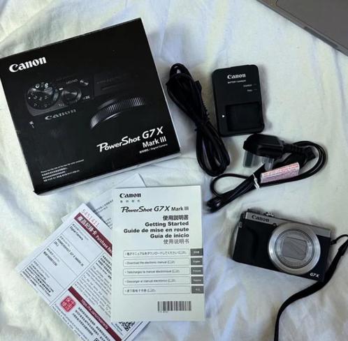 Camera Canon G7X mark III, Audio, Tv en Foto, Fotocamera's Digitaal, Zo goed als nieuw, Compact, Canon, 8 keer of meer, Ophalen of Verzenden