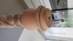 Antiek staanlamp, Huis en Inrichting, Lampen | Vloerlampen, 100 tot 150 cm, Gebruikt, Landelijk, Hout