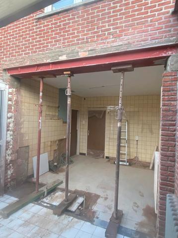 Poutrel, dakwerken, renovatie, ruwbouw, isolatie, afbraak