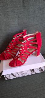 Mooie rode sandalen.41, Ophalen, Zo goed als nieuw