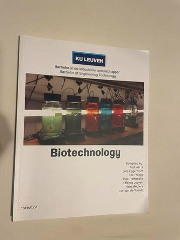 Biotechnology handboek kuleuven beschikbaar voor biedingen